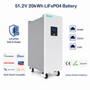 بطارية LiFePO4 أرضية 20 كيلوواط 400 أمبير 51.2 فولت - 1